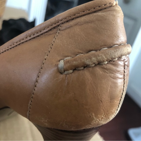 Banana Republic Leather loafer heel SZ 7 - Picture 16 of 16